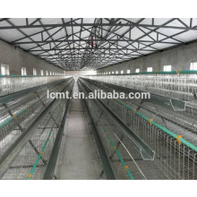 Diseño de alimentación automática bebiendo 120 capas jaula de pollo de aves de corral